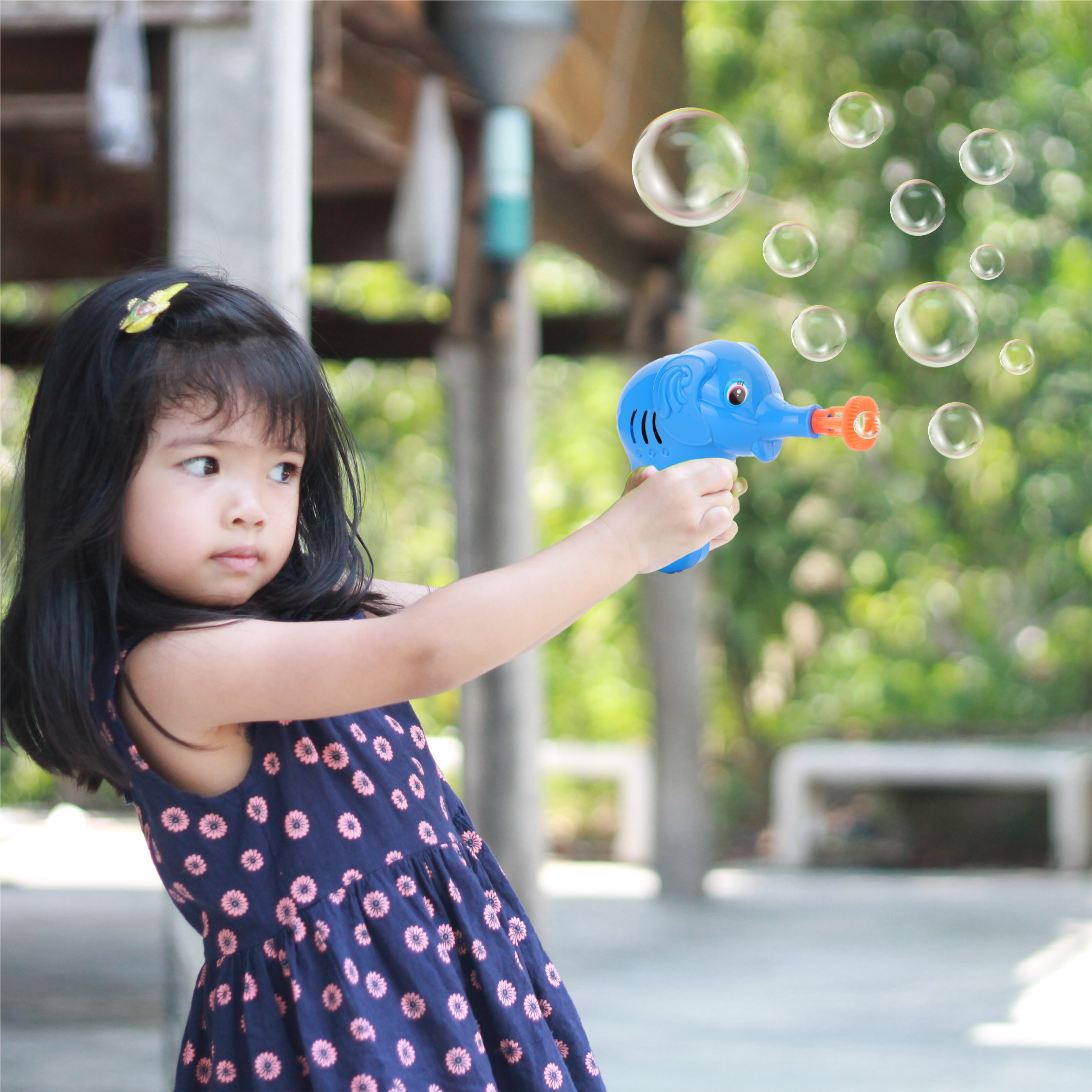 Chanak's Elephant Bubble Blower Toy (Blue) 🐘 Aditi Toys Pvt. Ltd.