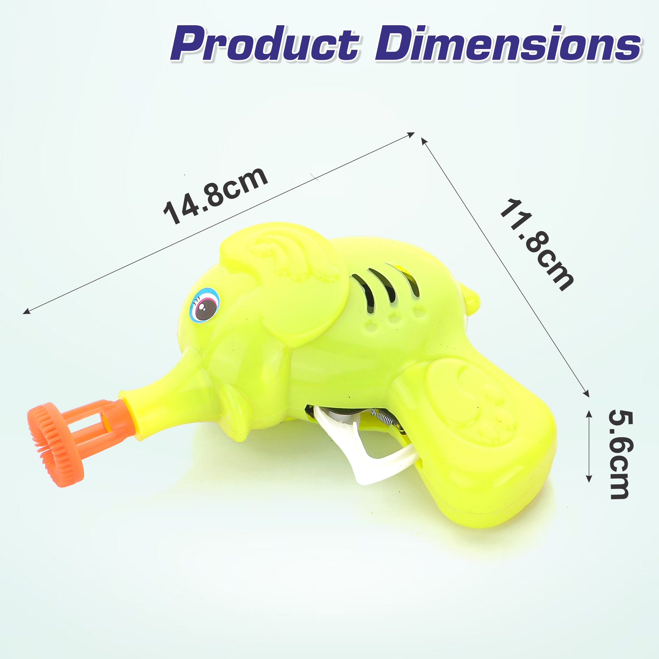 Chanak's Elephant Bubbles Blower Toy (Yellow) 🐘 Aditi Toys Pvt. Ltd.