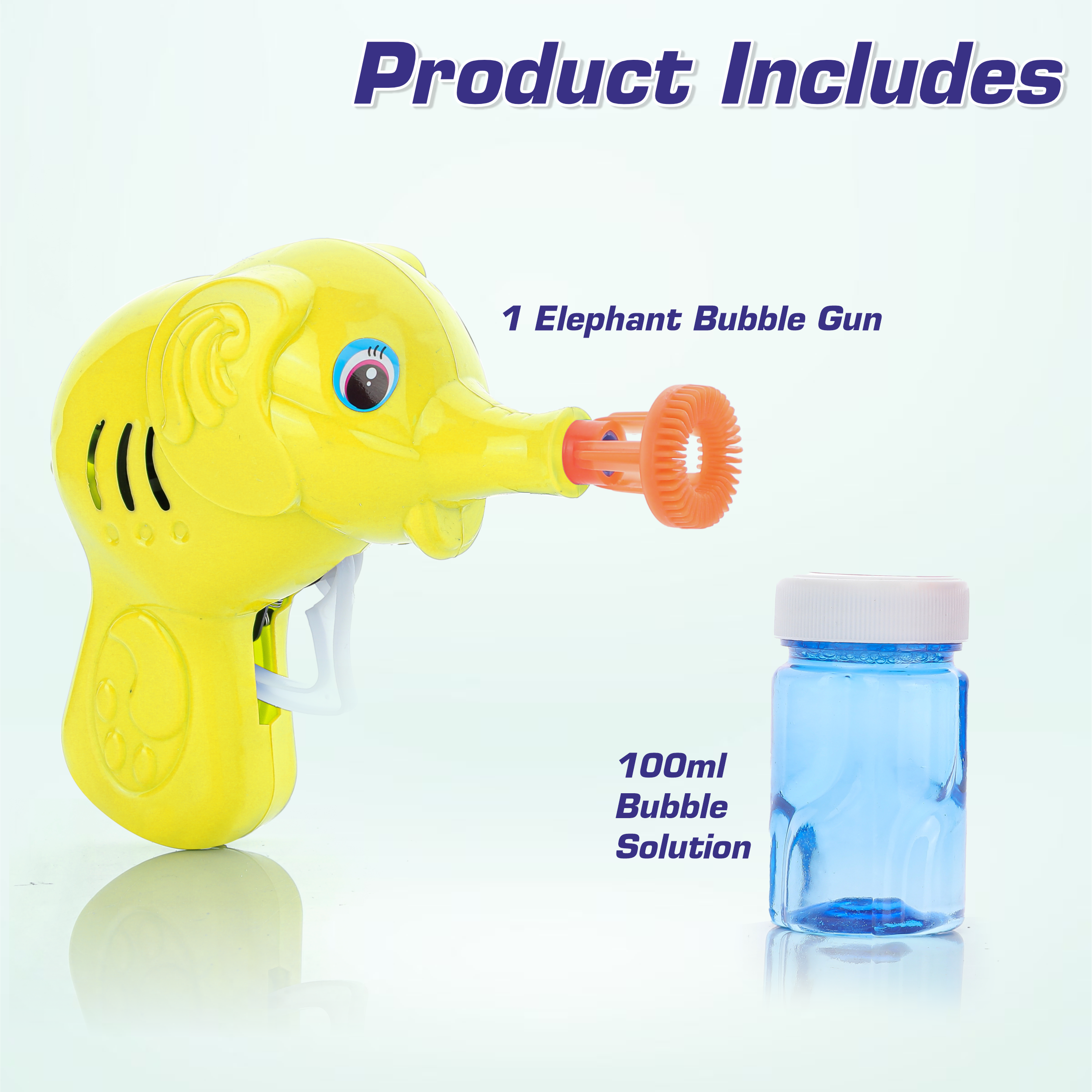 Chanak's Elephant Bubbles Blower Toy (Yellow) 🐘 Aditi Toys Pvt. Ltd.
