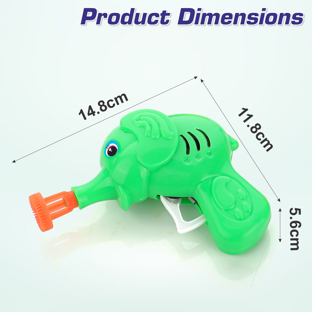 Chanak's Elephant Bubbles Blower Toy (Green) 🐘 Aditi Toys Pvt. Ltd.