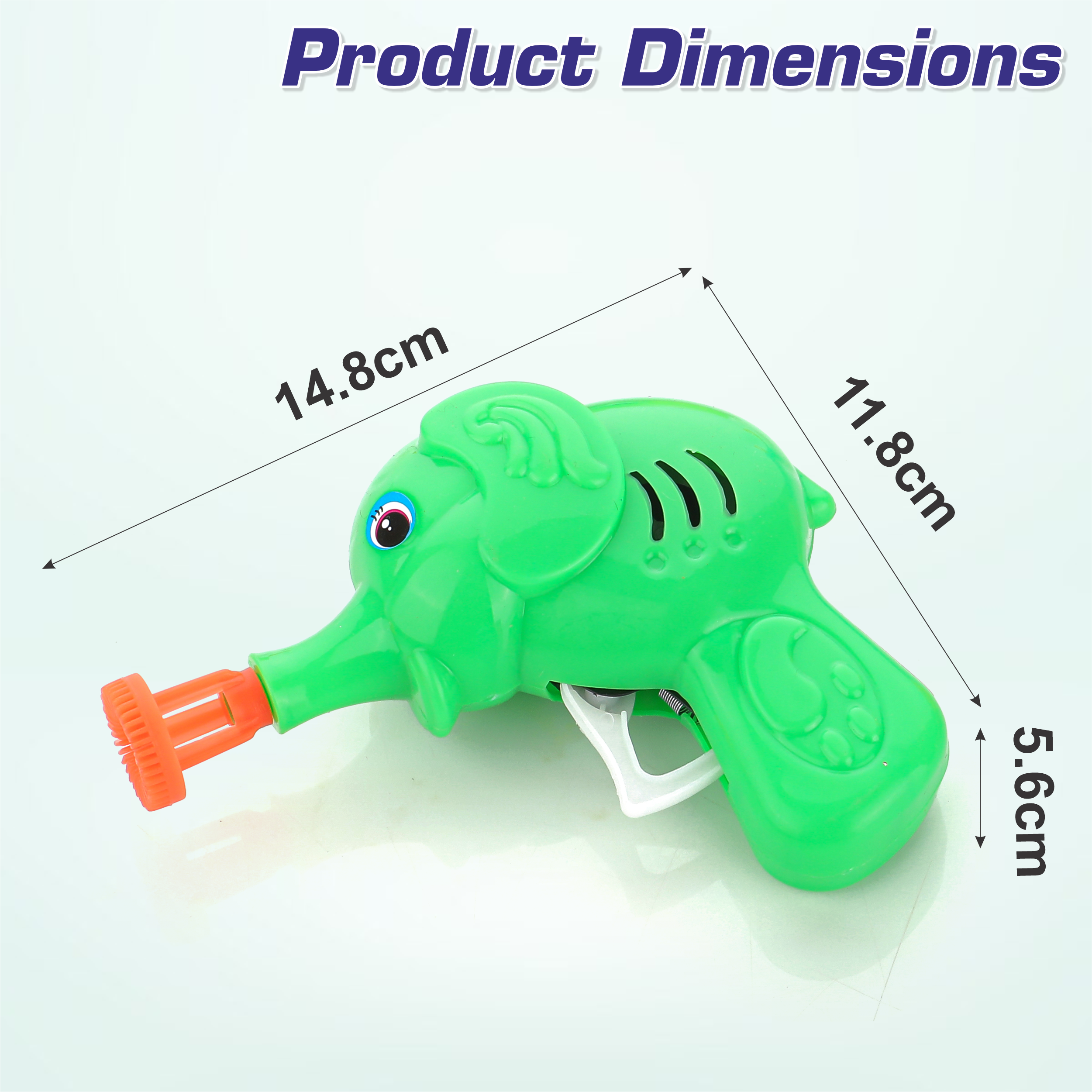 Chanak's Elephant Bubbles Blower Toy (Green) 🐘 Aditi Toys Pvt. Ltd.