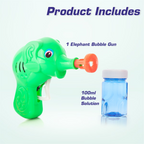 Chanak's Elephant Bubbles Blower Toy (Green) 🐘 Aditi Toys Pvt. Ltd.