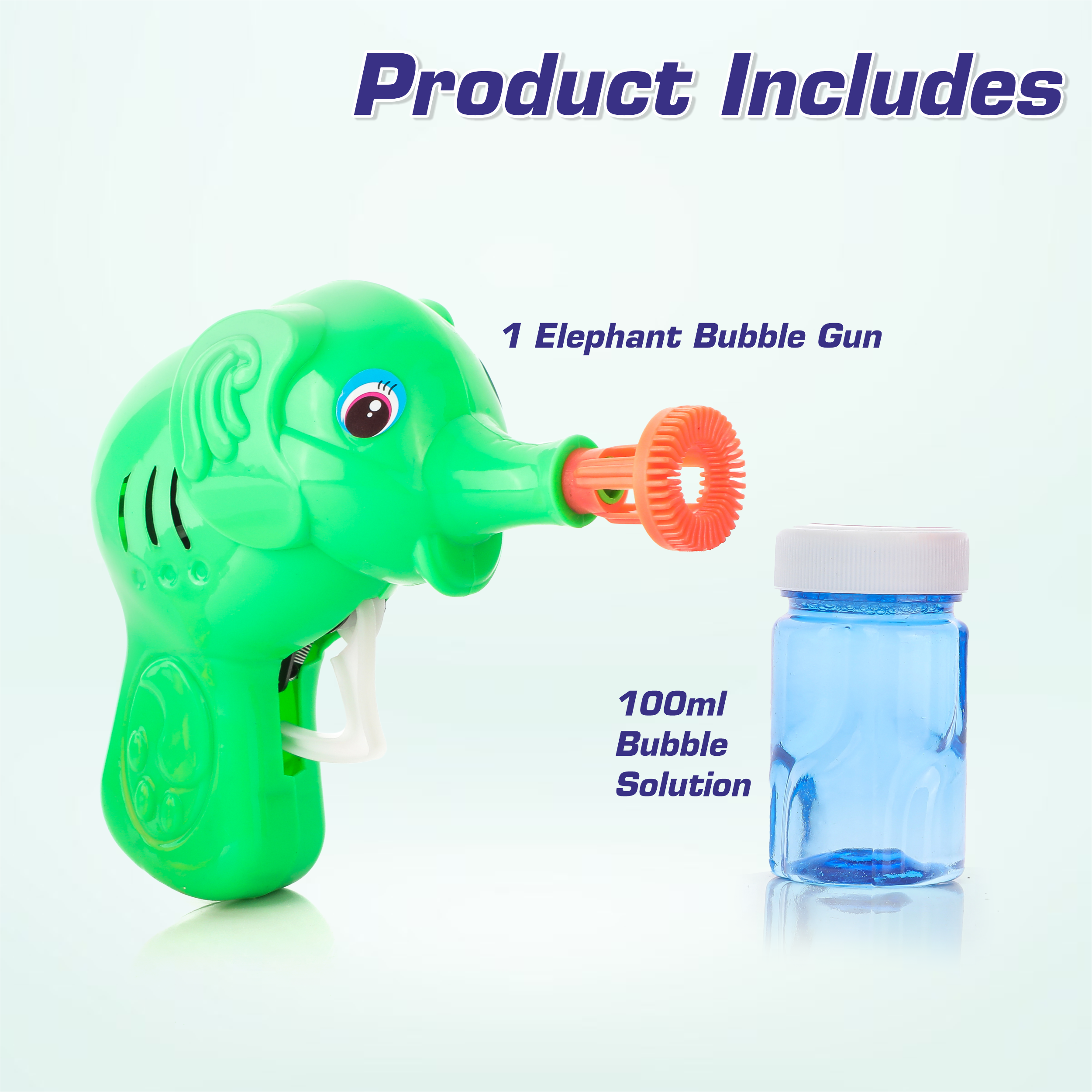 Chanak's Elephant Bubbles Blower Toy (Green) 🐘 Aditi Toys Pvt. Ltd.