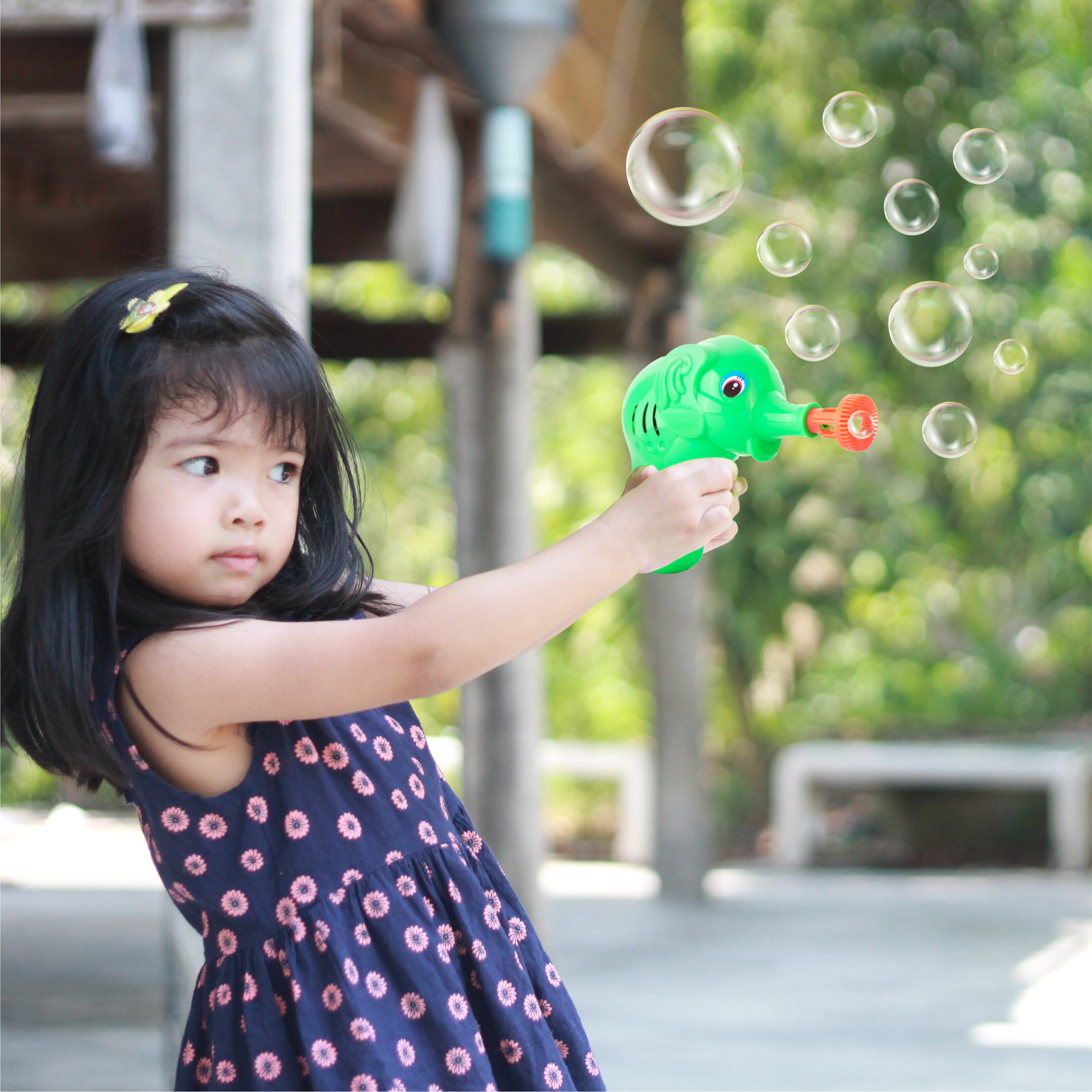 Chanak's Elephant Bubbles Blower Toy (Green) 🐘 Aditi Toys Pvt. Ltd.