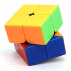Chanak 2x2 Cube for Kids, Speed Cube Puzzle for Kids & Adults, Stickerless Speed Cube for Kids Above 6 Years, BIS Approved (2x2 Cube)