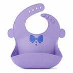 Tidy Tuck Silicon Bib (Purple) chanak