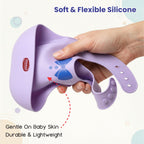 Tidy Tuck Silicon Bib (Purple) chanak