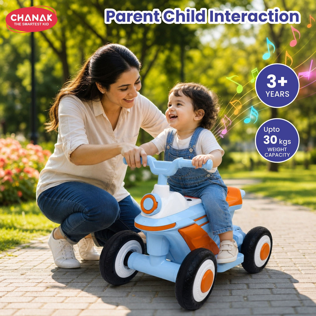 Giggle Wheels-White chanak