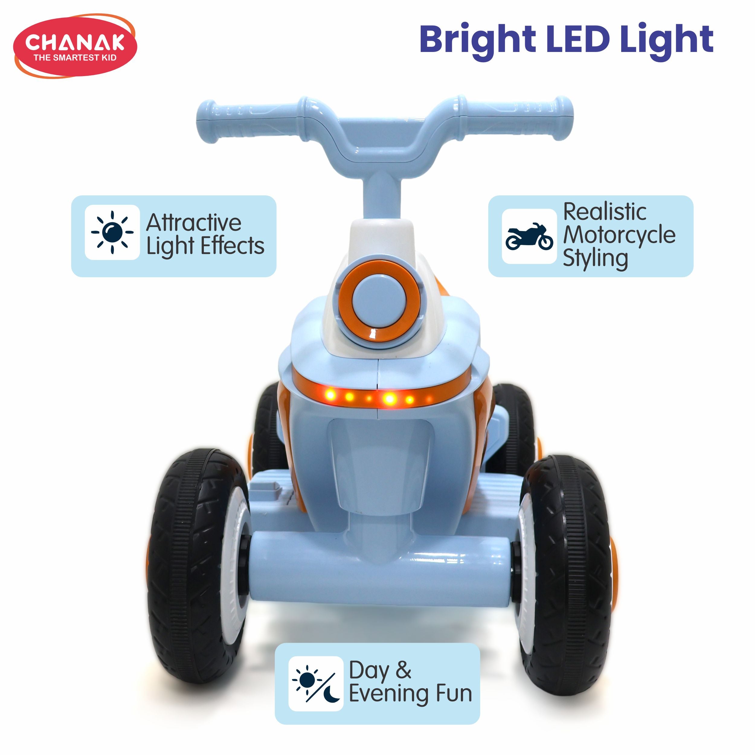 Giggle Wheels-White chanak