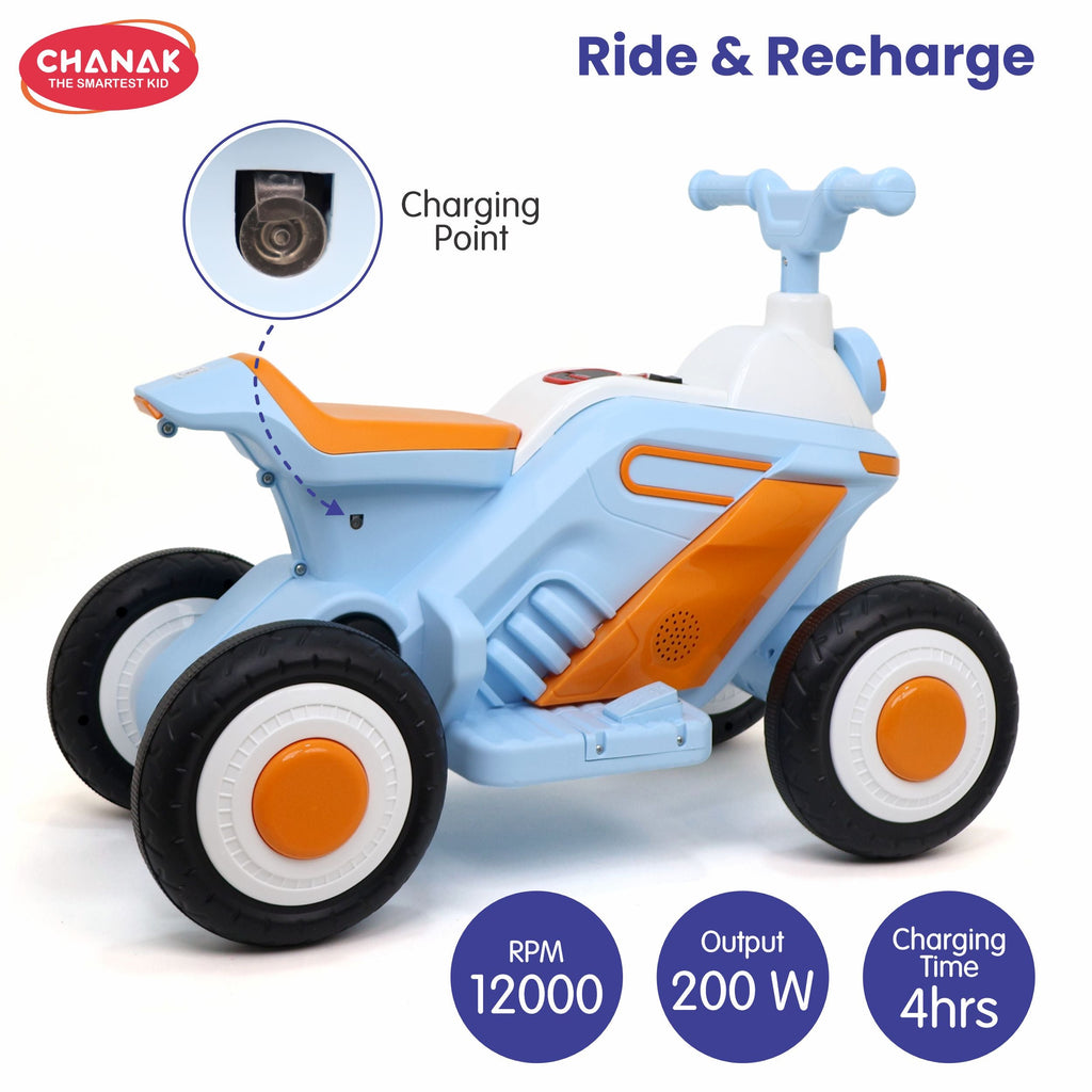 Giggle Wheels-White chanak