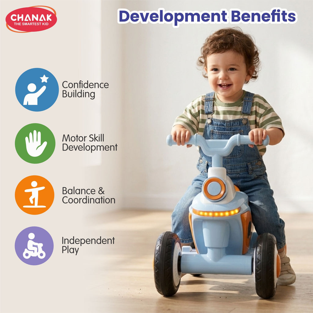 Giggle Wheels-White chanak
