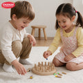Chanak Memory Chess Game for Kids with 24 Coloured Pegs & 1 Dice, Memory Match Stick Chess, Educational Block Board Games, Multiplayer Brain Puzzle Game for Boys & Girls 3Y+, BIS Approved