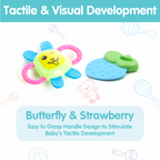 Chanak's Kinder Rattle for New Born Babies, Infants, Toddlers (3 PCS) Aditi Toys Pvt. Ltd.
