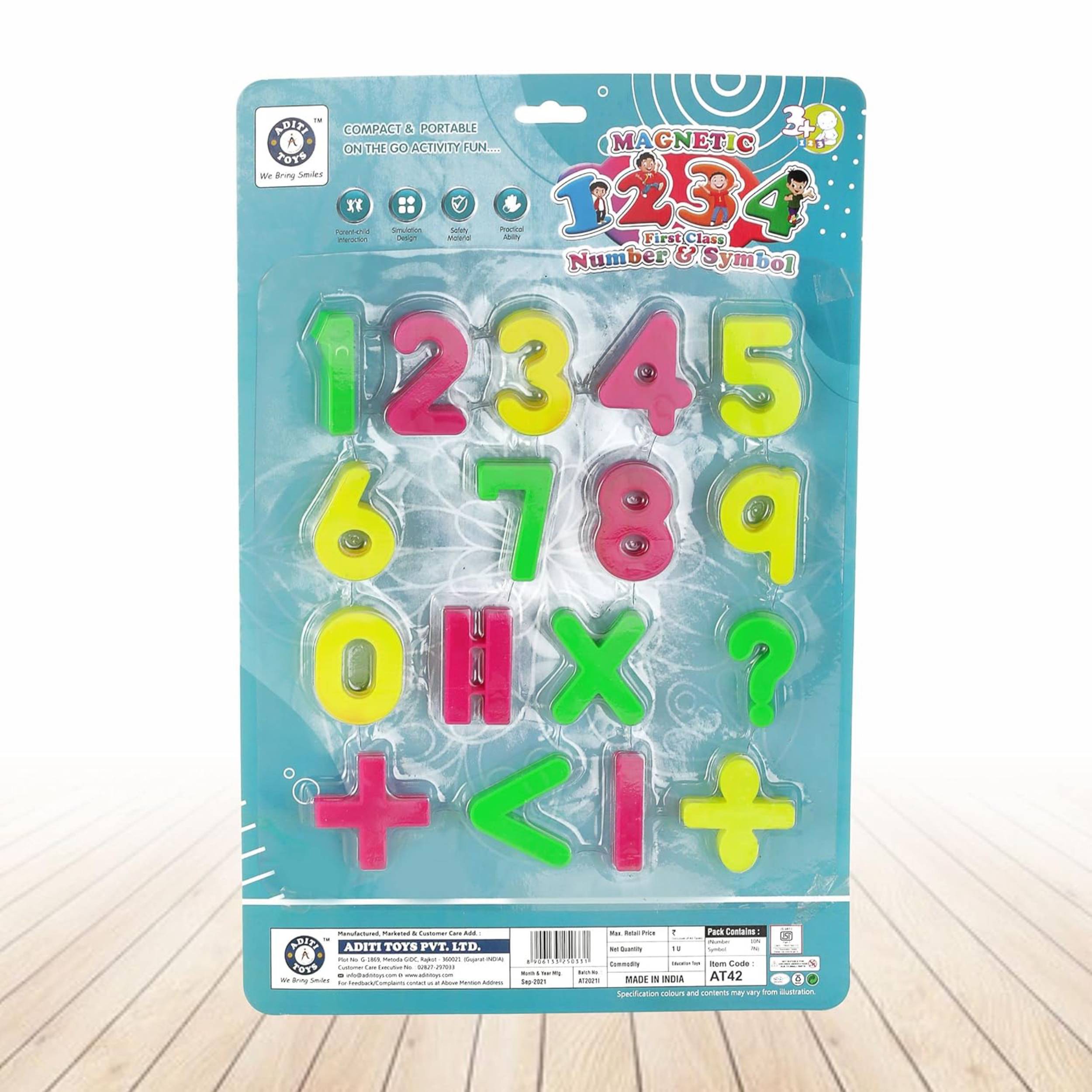 Magnetic Number & Symbol Card chanak