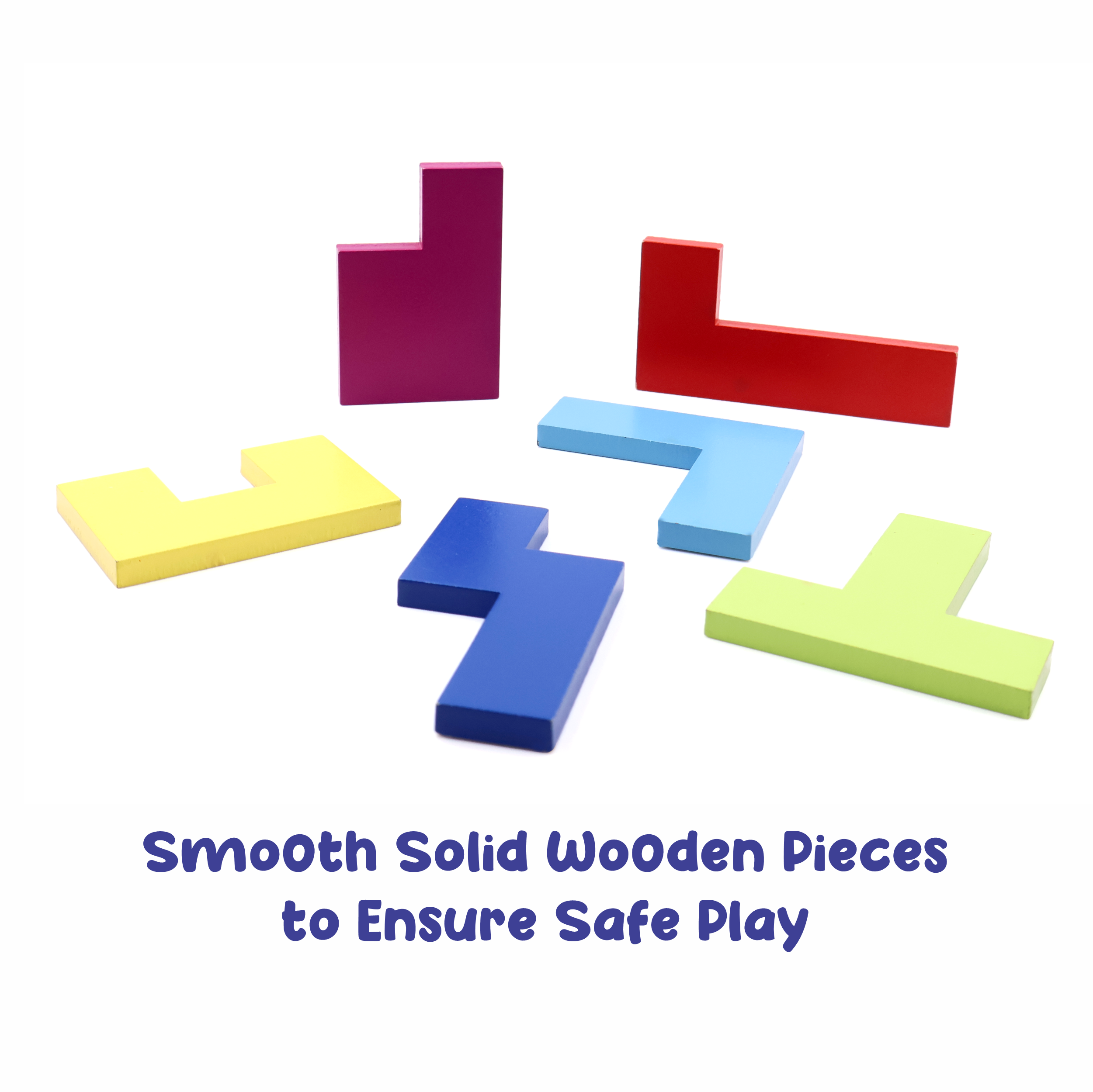 Chanak Wooden Tetris Puzzle