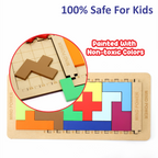Chanak Wooden Tetris Puzzle