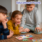 Chanak Wooden Tetris Puzzle Game for Kids 6+ Years | Brain Booster Russian Block Puzzle – BIS Approved