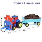 Chanak Toy Tractor with Bricks