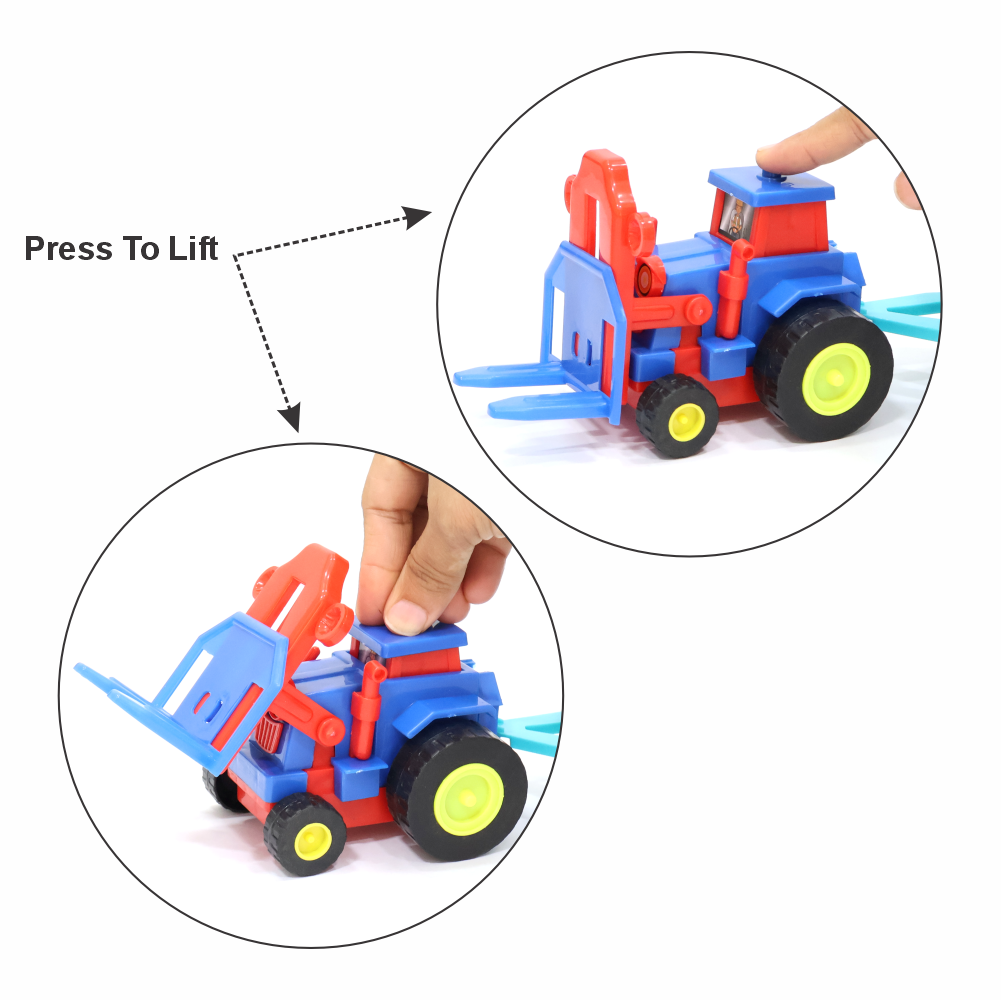 Chanak Toy Tractor with Bricks