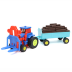 Chanak Toy Tractor with Bricks