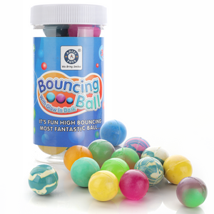 Chanak's Crazy Colourful Bouncing Jumping Balls Jar (14 Balls) Glow in The Dark - chanak