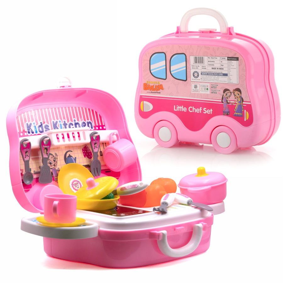 Chanak Kitchen Set for kids - Cooking Set (18 Pieces) - chanak