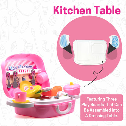 Chanak Kitchen Set for kids - Cooking Set (18 Pieces) - chanak