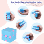 Chanak Infinity Cube - Sky Blue