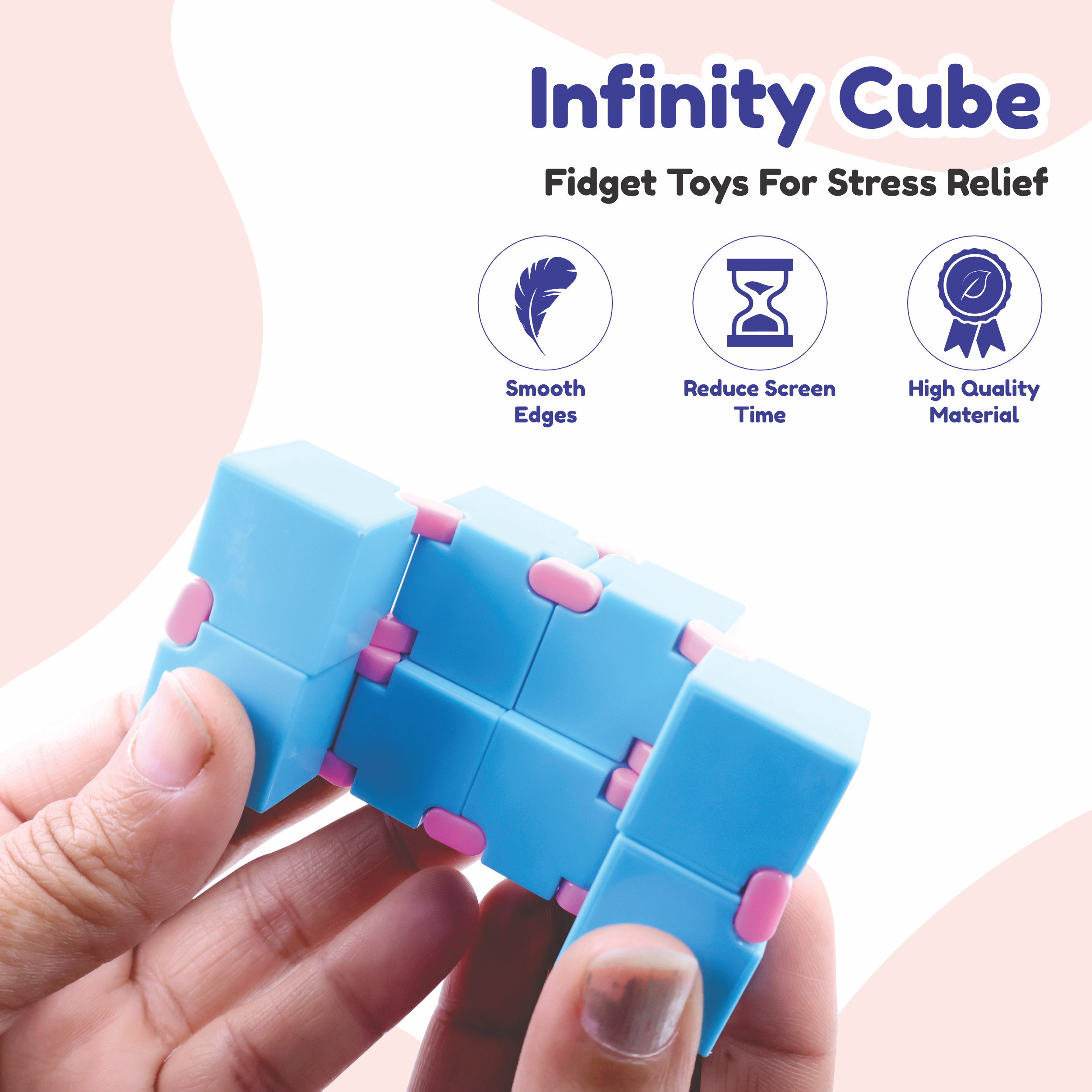 Chanak Infinity Cube - Sky Blue