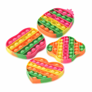 Chanak Silicone Pop It Fidget Puzzle Toys (Pack of 4) Aditi Toys Pvt. Ltd.