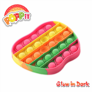 Chanak Silicone Pop It Fidget Puzzle Toys (Apple) Aditi Toys Pvt. Ltd.