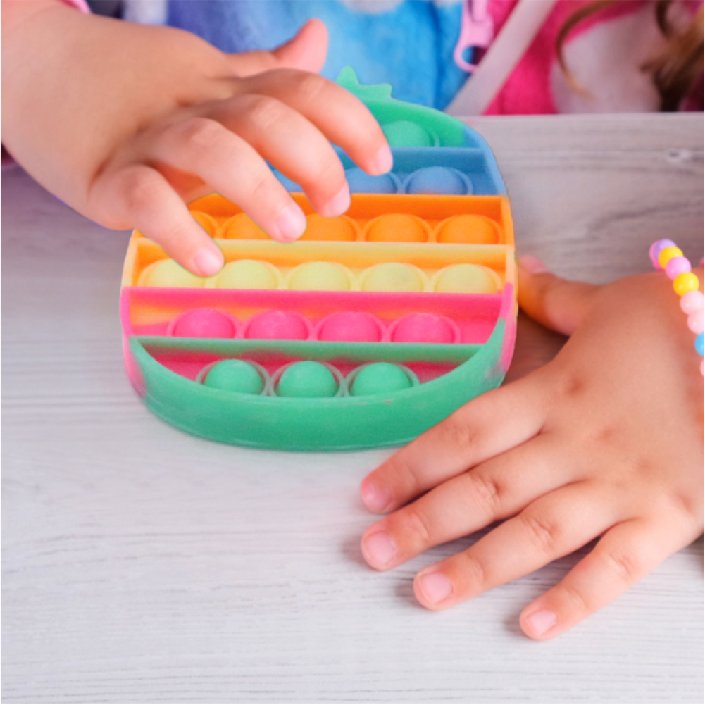 Chanak Silicone Pop It Fidget Puzzle Toys (Pineapple) Aditi Toys Pvt. Ltd.