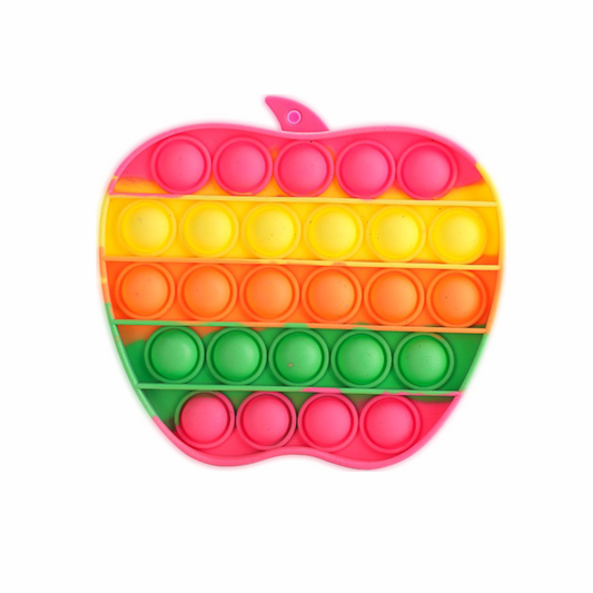 Chanak Silicone Pop It Fidget Puzzle Toys (Apple) Aditi Toys Pvt. Ltd.