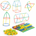 Chanak's Pipe Block Puzzle - Innovative Tube Lock Construction Set for Kids' Creative Education - chanak