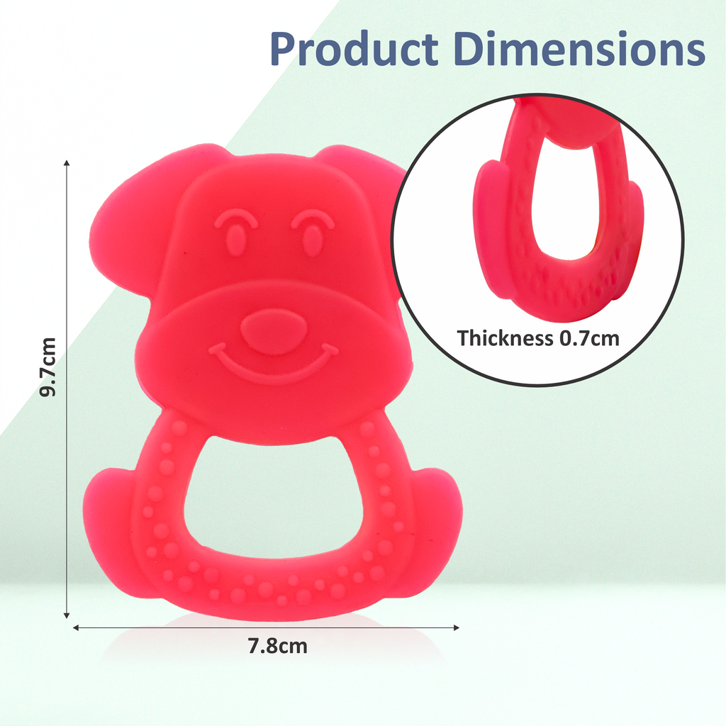 Chanak Dog Silicone Teether
