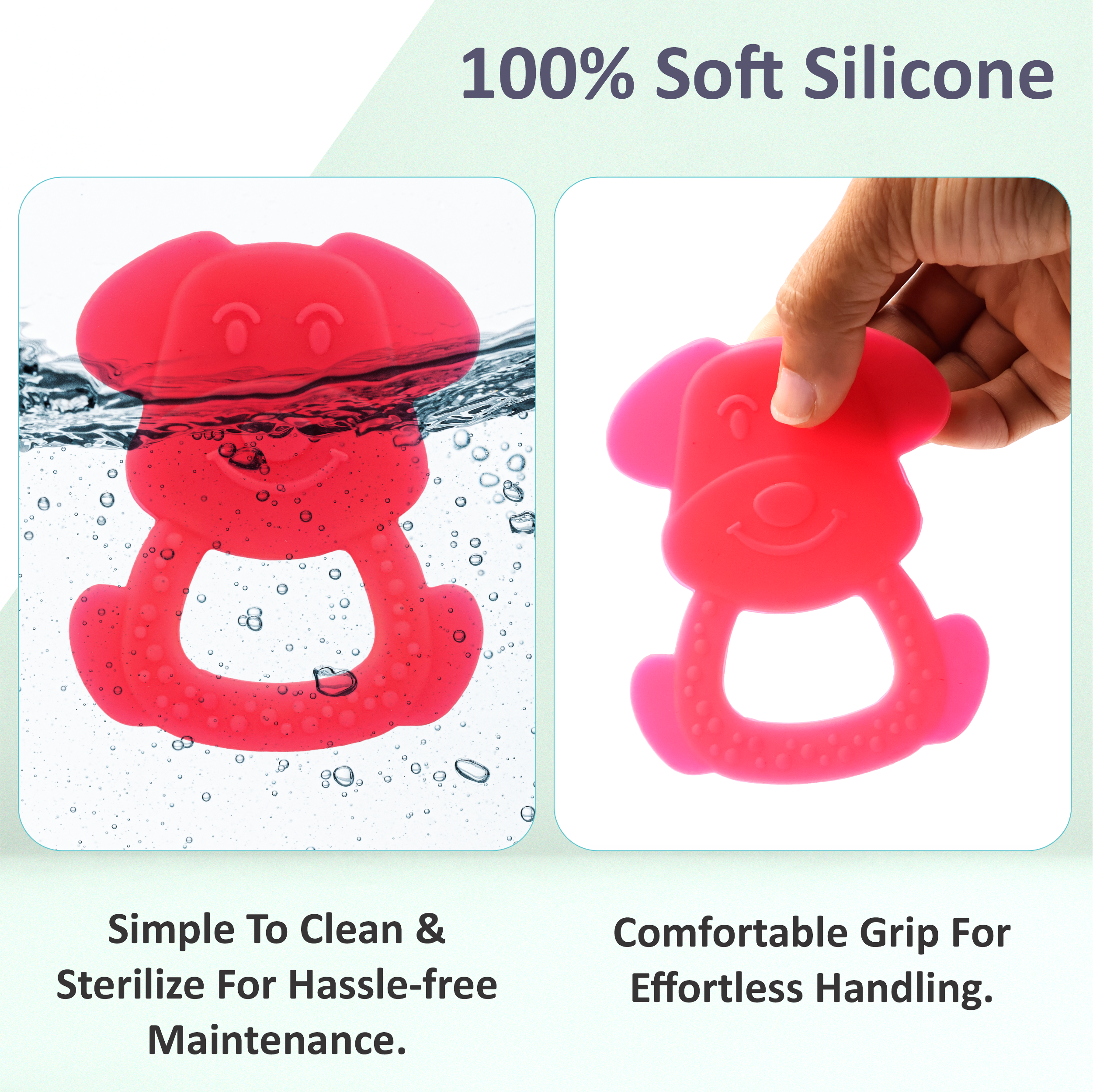 Chanak Dog Silicone Teether