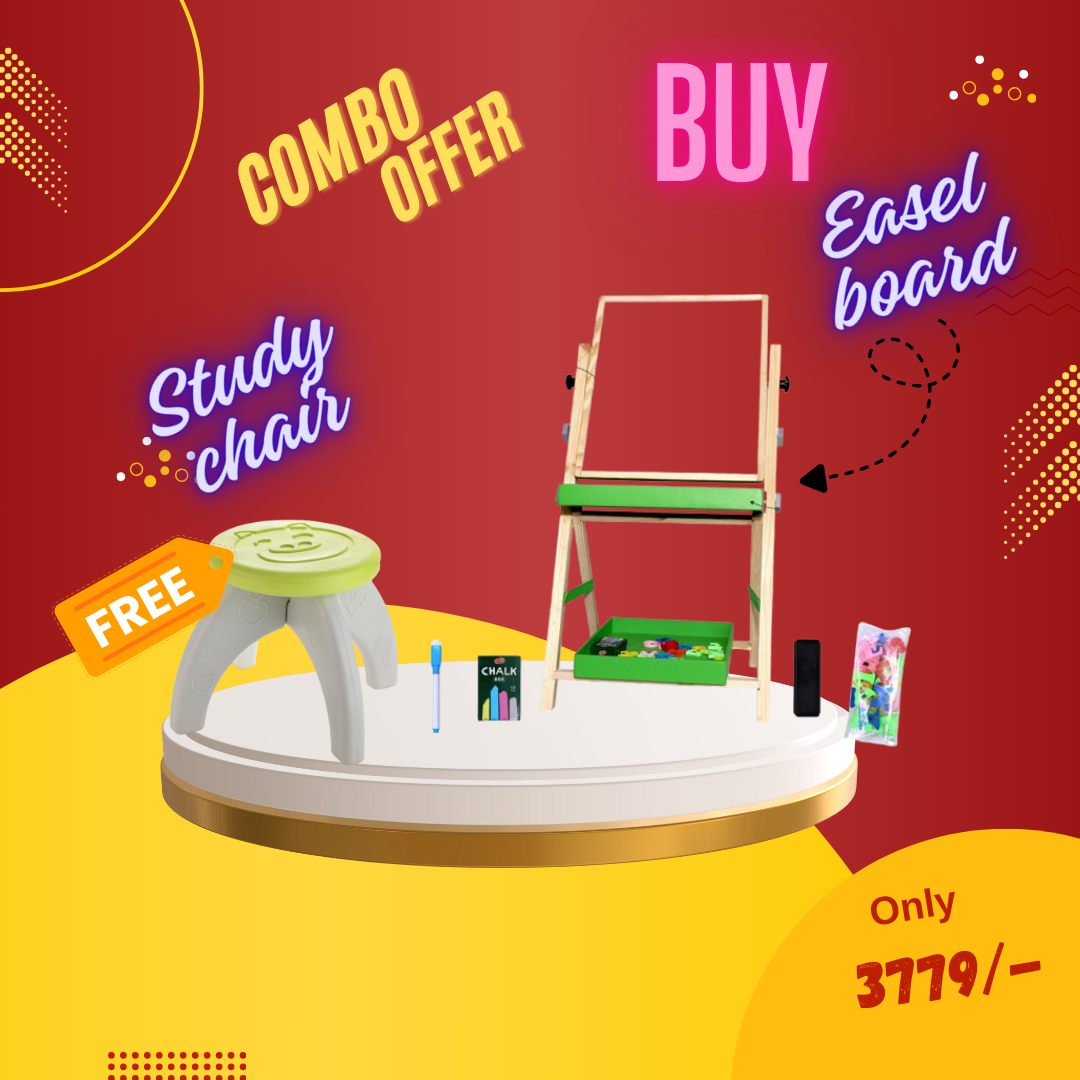 Aditi toys easl Board With Free Study Chait