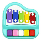 Chanak Musical Xylophone Piano Toy, Plastic Piano Xylophone for Kids, Musical Piano Xylophone for Kids, Non-Toxic Suitable for Kids Above 3 Years, BIS Approved (Piano Xylophone Yellow) chanak