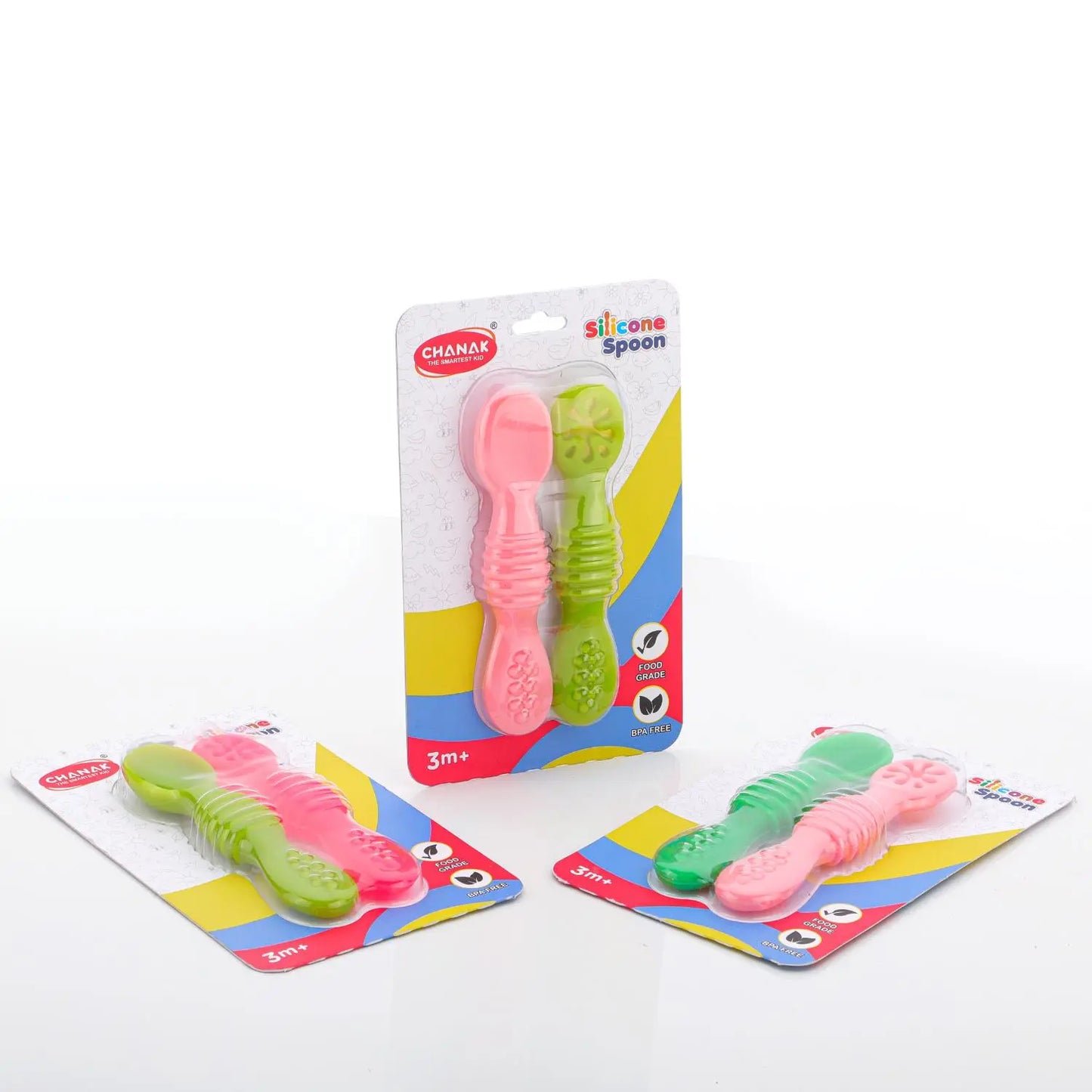 Chanak's Silicone Baby Led Weaning Spoons. Baby Traning Spoon, Gum Friendly,  BPA Free Aditi Toys Pvt. Ltd.