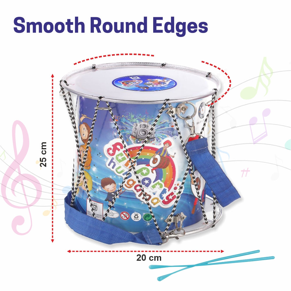 Chanak Dhol for Kids - Two-Sided Drum Detail - chanak