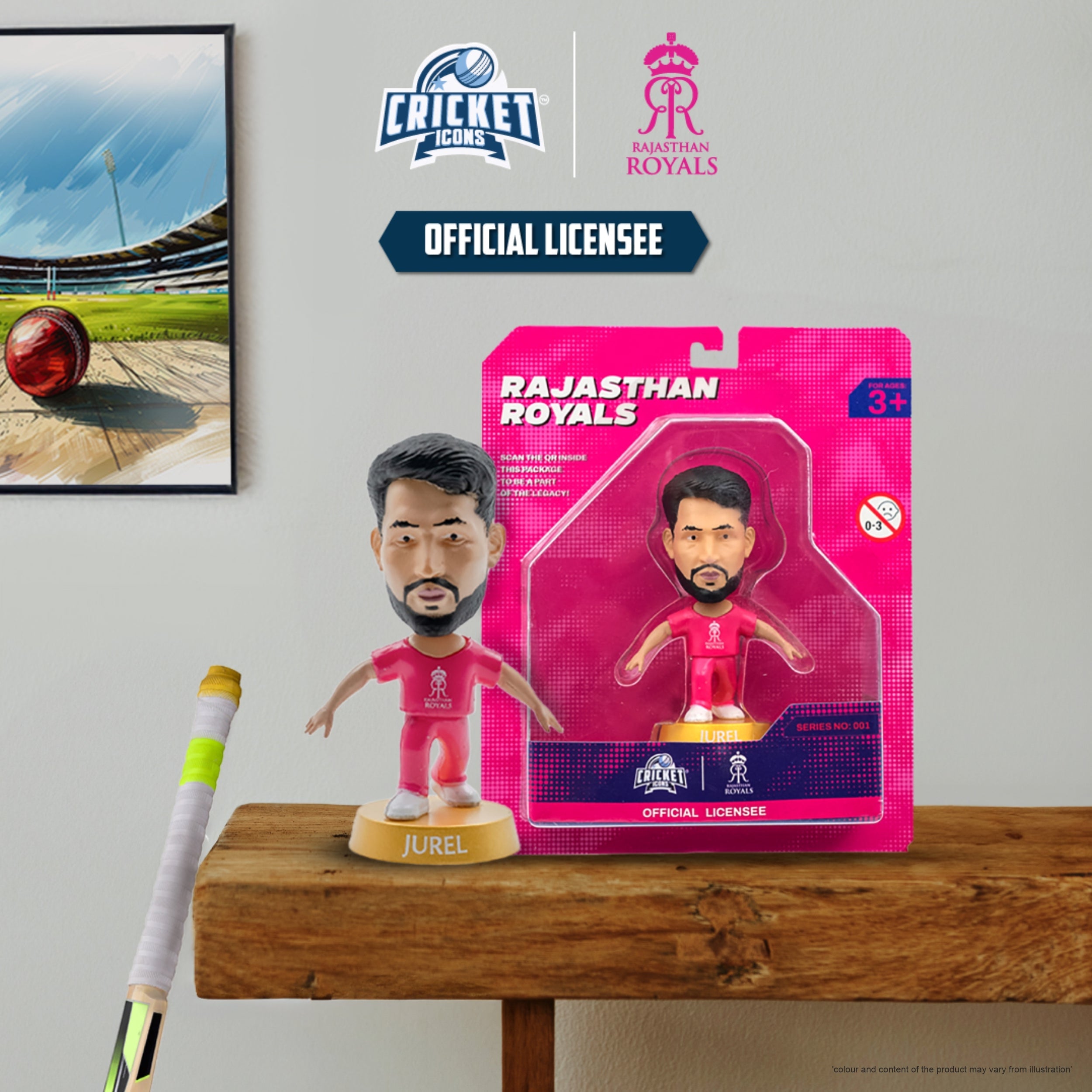 Cricket Icons RR miniature single pack Dhruv Jurel chanak