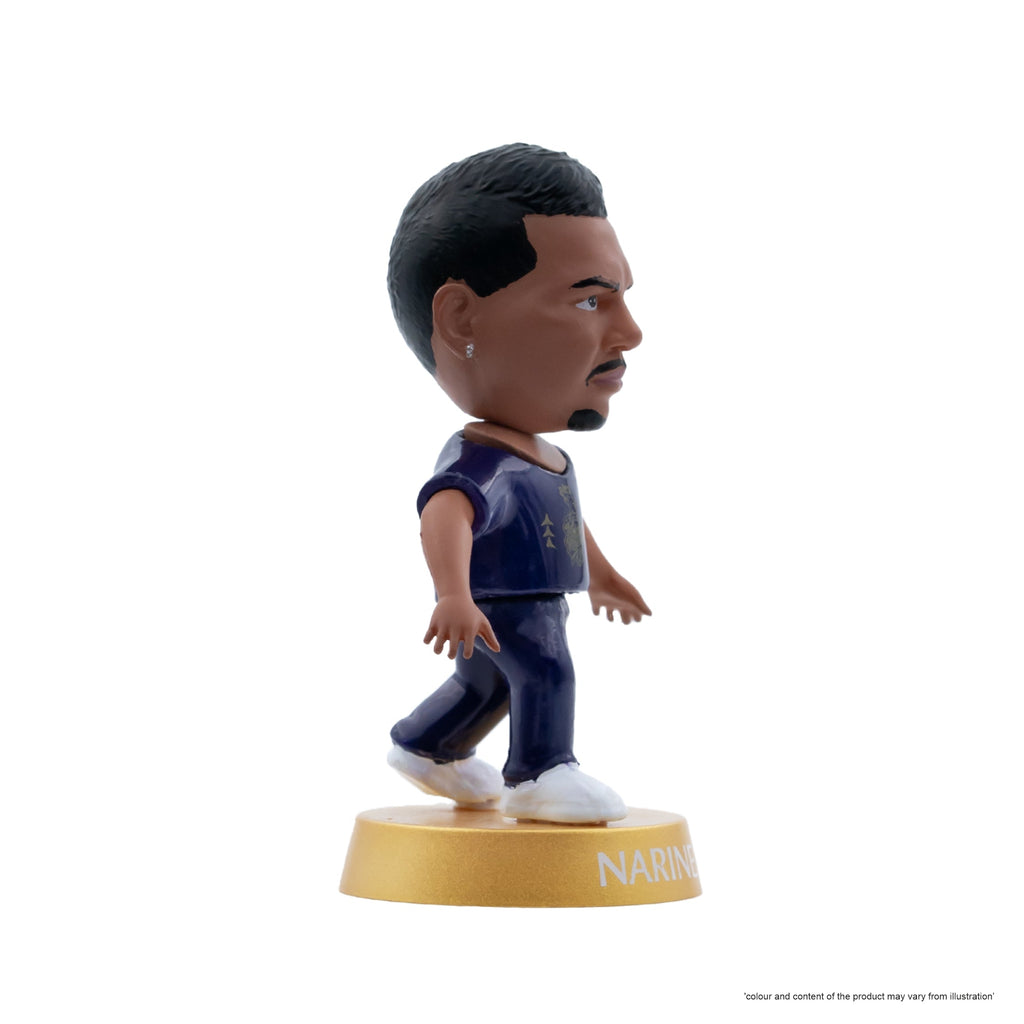 Chanak Cricket Icons Action Figure Sunil Narine Kolkata Knight Riders Collectible Miniature, IPL Edition 360° Rotatable Head, KKR Cricket Player for Fans & Kids, Perfect Gift & Collectors Pack of 1 chanak