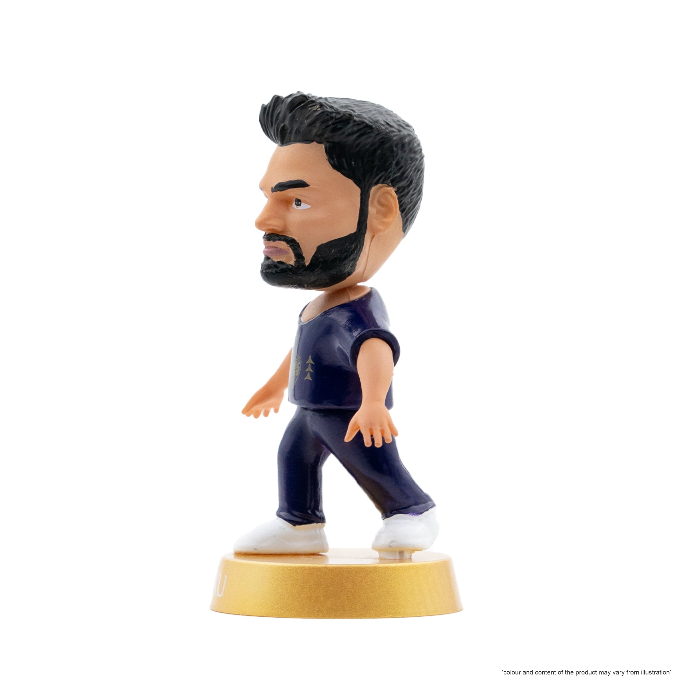 Chanak Cricket Icons Action Figure Assorted Kolkata Knight Riders Collectible Miniature, IPL Edition 360° Rotatable Head, KKR Cricket Player for Fans & Kids, Perfect Gift & Collectors Pack of 4 chanak