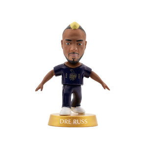 Chanak Cricket Icons Action Figure Andre Russell Kolkata Knight Riders Collectible Miniature, IPL Edition 360° Rotatable Head, KKR Cricket Player for Fans & Kids, Perfect Gift & Collectors Pack of 1 chanak