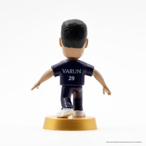 Chanak Cricket Icons Action Figure Varun Chakaravarthy Kolkata Knight Riders Collectible Miniature, IPL Edition 360° Rotatable Head, KKR Cricket Player for Fans & Kids, Gift & Collectors Pack of 1 chanak