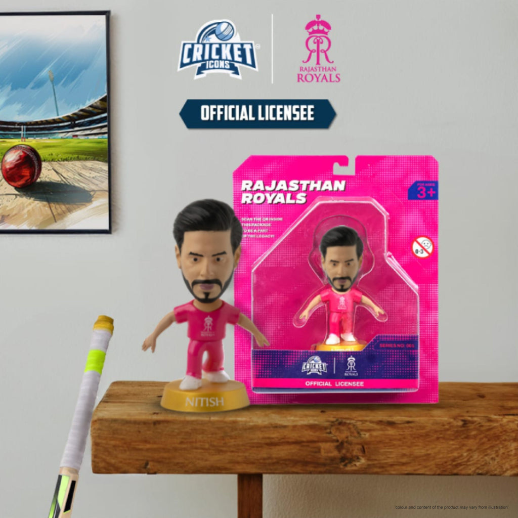 Cricket Icons RR miniature single pack Nitish Rana chanak