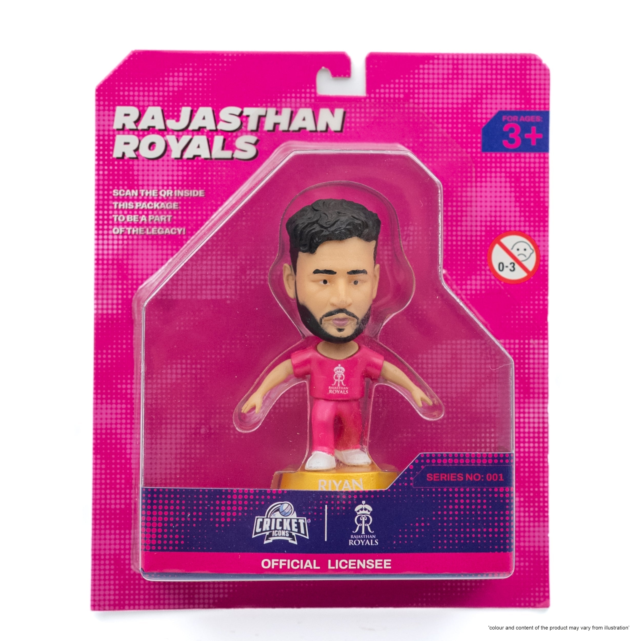 Cricket Icons RR miniature single pack Riyan Parag chanak