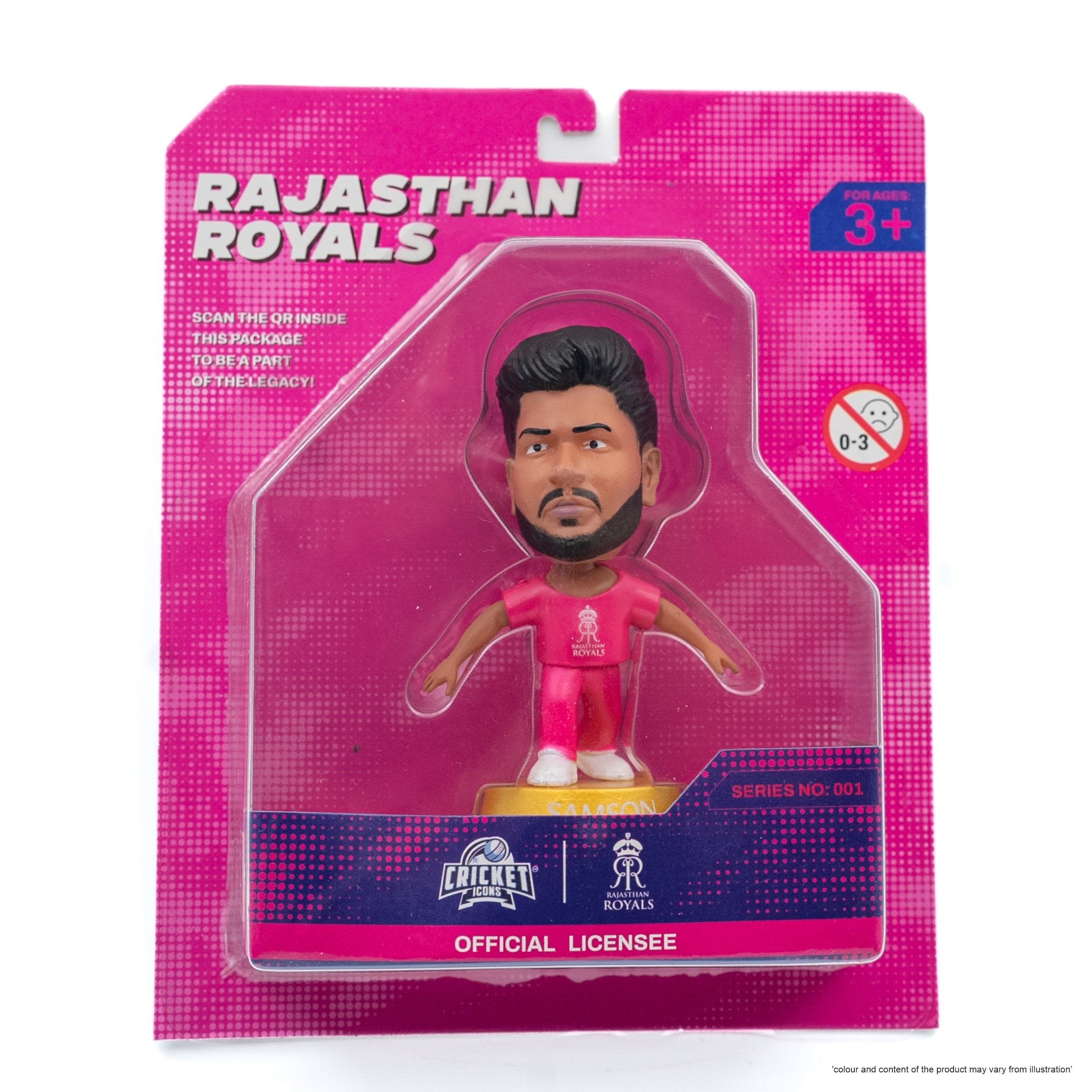 Cricket Icons RR miniature single pack Sanju Samson chanak