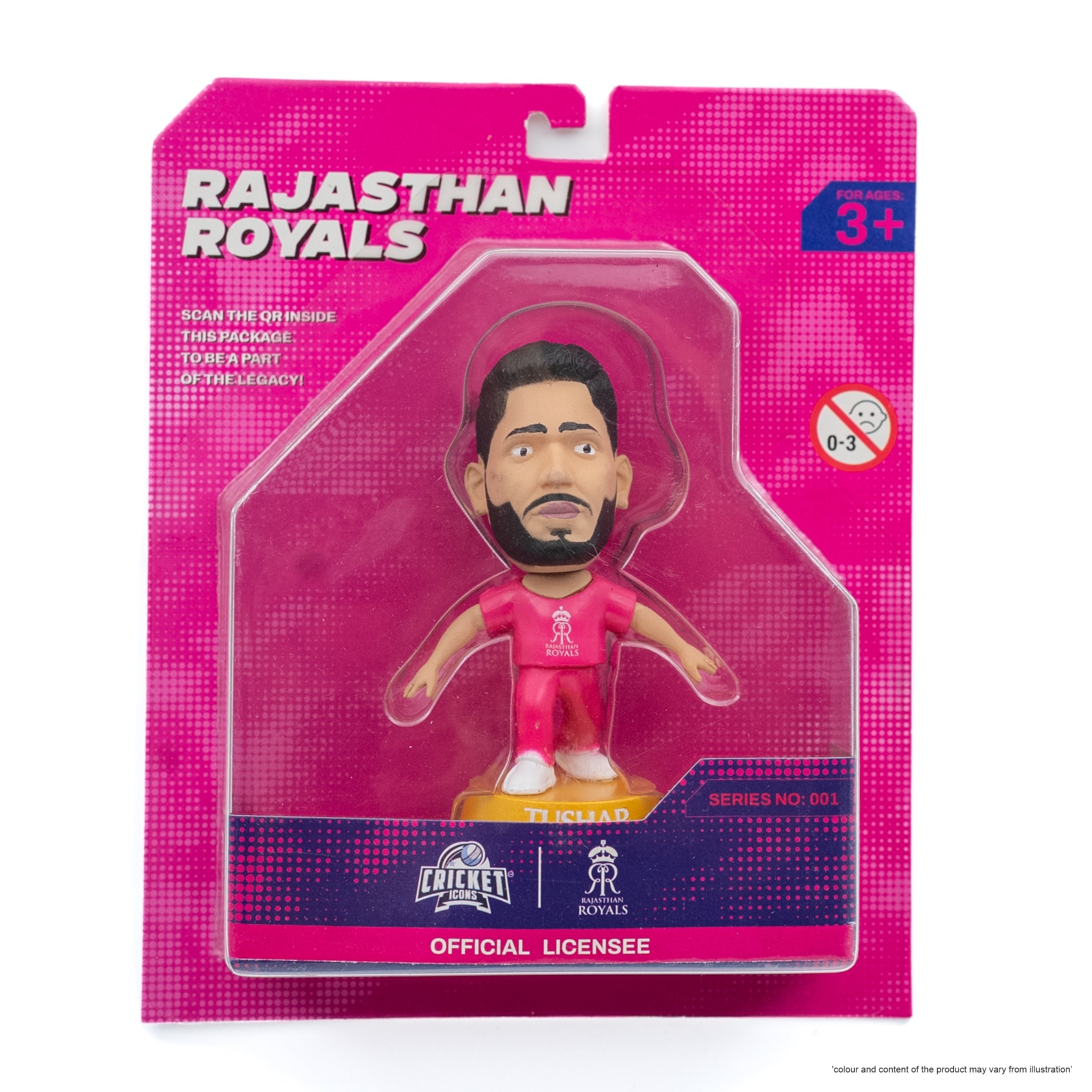 Cricket Icons RR miniature single pack Tushar Deshpande chanak