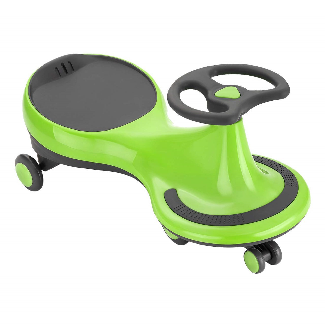 Chanak Kids RideOn Car with 360° Rotating Wheels, Smooth Turning System, Motion-Powered Fun, & Silent PU Wheels Durable Design, 100kg Load Capacity, Perfect for Indoor/Outdoor Play Above 3+ age (Green) chanak